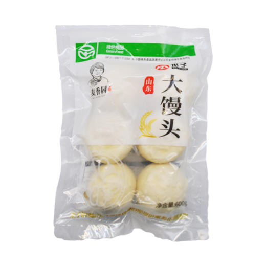 【冷冻】麦香园 大馒头 6个/袋 商品图0