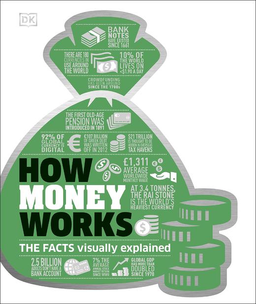 DK 财富百科 英文原版 How Money Works: The Facts Visually Explained 商品图0