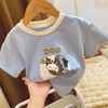 【捡漏价49.9元/2件】儿童夏2023新款纯棉薄短袖，网红卡通T恤，亲肤舒适，多色可选，中小童洋气半袖，宝宝韩上衣 商品缩略图6