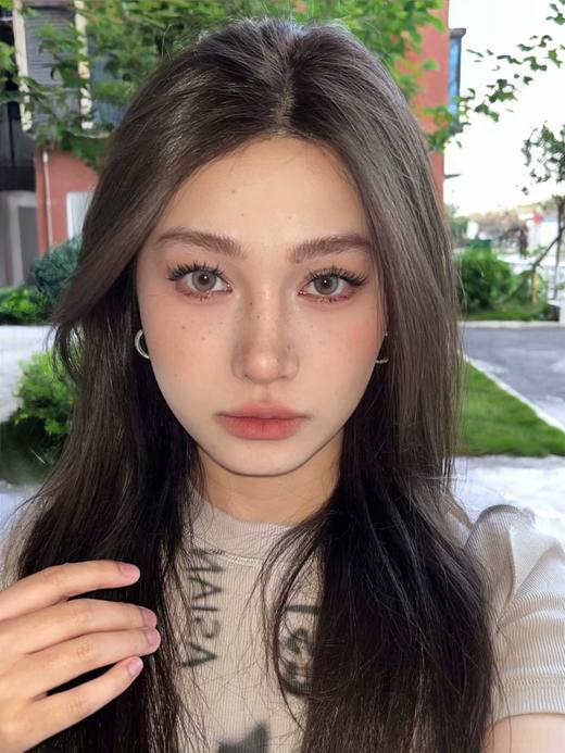 混血款推荐丨曼哈顿褐·Hushlens丨14.2mm（年抛/2片装） 商品图5