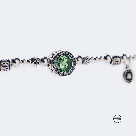 万物三千  AP吉祥绿度母925 银手链 饰品 商品图5