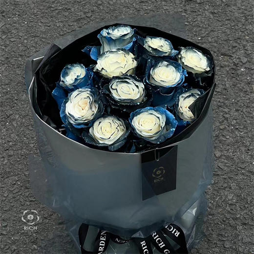 高端奢华花礼定制厄瓜多尔银河玫瑰花束鲜花速递 商品图0