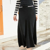 东黎 • 丝绒款女士夏季针织显瘦气质a型纯色优雅半身裙 3075 商品缩略图2