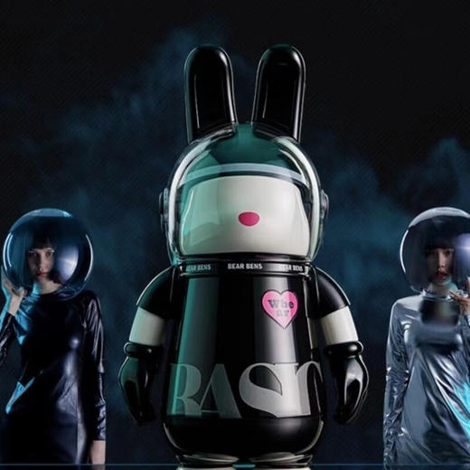 熊本士月球兔保温杯550ml   YD 商品图4