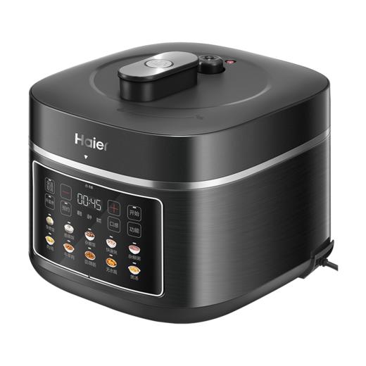 食尚系列-海尔6升电压力锅 炫彩大触屏 双胆不串味 高压嫩煮HPC-M160ADZ 商品图1