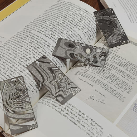 嘉德文创 | 扎哈-金属书签 商品图1