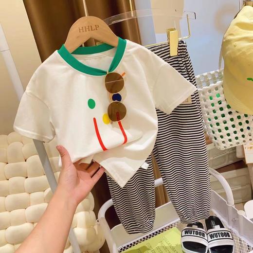 【捡漏价49.9元/2件】儿童夏2023新款纯棉薄短袖，网红卡通T恤，亲肤舒适，多色可选，中小童洋气半袖，宝宝韩上衣 商品图9