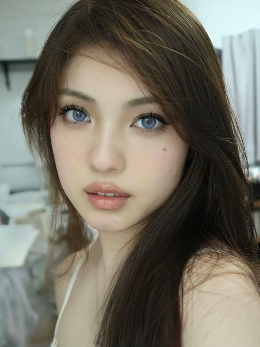 混血款推荐丨北海道蓝·Hushlens丨14.2mm（年抛/2片装） 商品图2