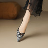性感优雅，爆款蛇纹升级版里外全皮单鞋DB-M5633 商品缩略图8