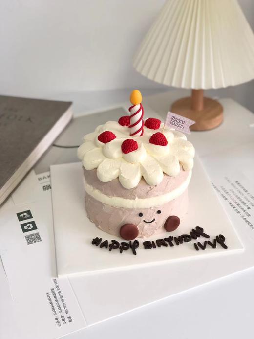 小红书爆款|《Jellycat》奶油蛋糕（造型复杂/远距离请自取）|底托默认无字加字请备注（15个字母/8个中文字以内）） 商品图6