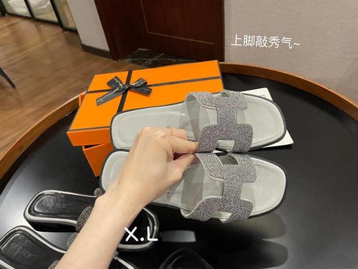 高品质 | H |真皮内里凉拖 商品图3