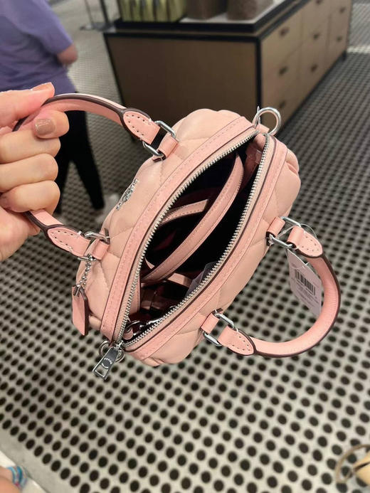 🇺🇸1250包邮！Coach迷你波士顿，手提斜挎都可以 商品图3