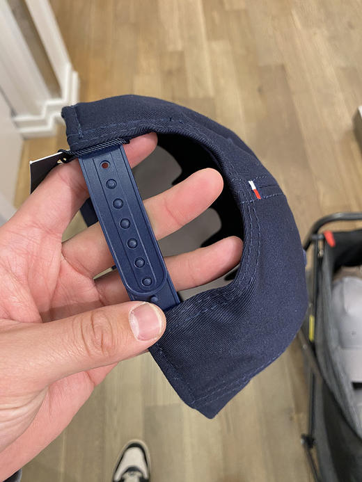 Tommy Hilfiger/汤米 男士字母刺绣可调节遮阳运动棒球帽 商品图3