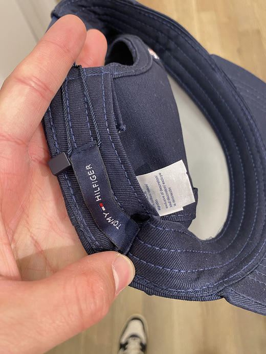 Tommy Hilfiger/汤米 男士字母刺绣可调节遮阳运动棒球帽 商品图2