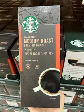 韩国星巴克美式黑咖啡