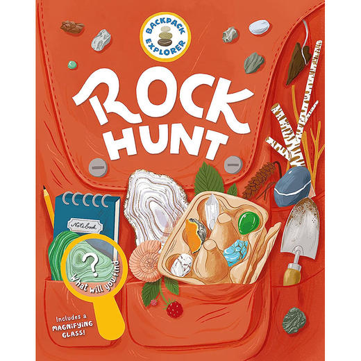 背包探险家：岩石狩猎：你会找到什么？ 英文原版 Backpack Explorer: Rock Hunt: What Will You Find? 商品图0