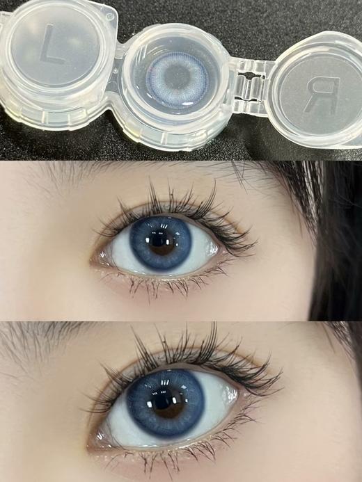 混血款推荐丨北海道蓝·Hushlens丨14.2mm（年抛/2片装） 商品图1