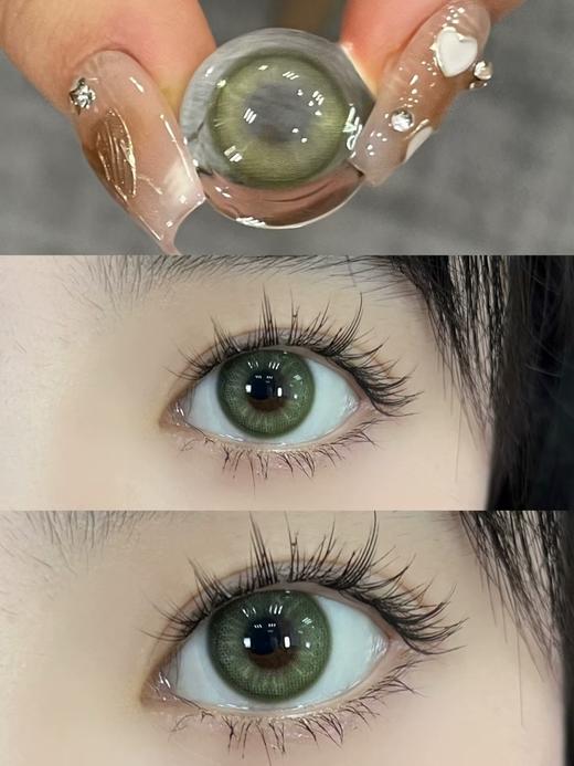 混血款推荐丨印第安绿·Hushlens丨14.2mm（年抛/2片装） 商品图3