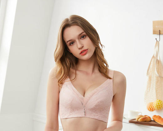 无钢圈聚拢矫正防下垂薄杯大码无海绵女士内衣收副乳上托胸罩【NY001】 商品图2