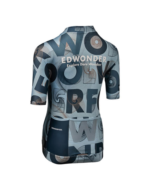 W无限(女)车衣-冰川藍Jersey 商品图1