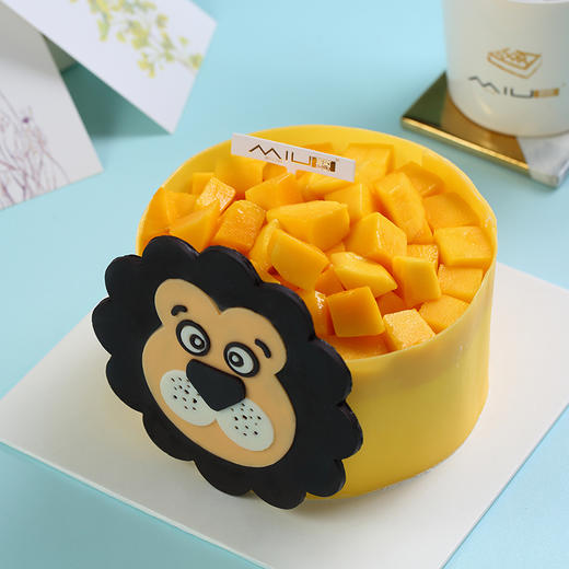 萌萌狮 （西芒慕斯蛋糕） 商品图0