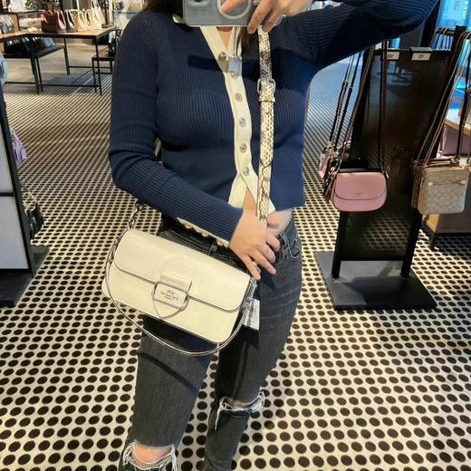 🇺🇸1480包邮！Morgan系列最受欢迎的白色🤍Coach士女酒神腋下包 商品图3