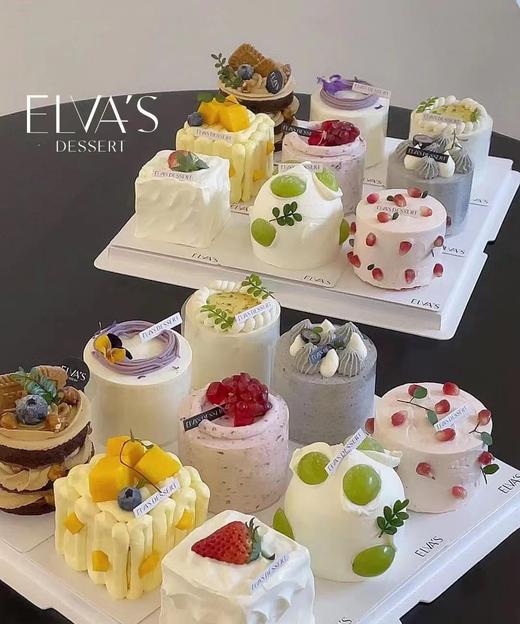 黑巢-9宫格小蛋糕【纯动物奶油】 商品图3