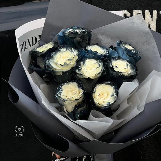 高端奢华花礼定制厄瓜多尔银河玫瑰花束鲜花速递 商品图3