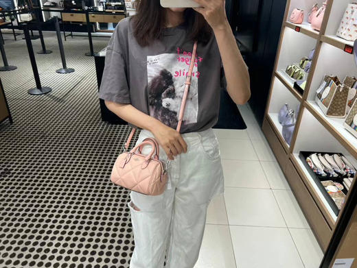 🇺🇸1250包邮！Coach迷你波士顿，手提斜挎都可以 商品图4