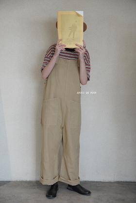 D.M.G日系背带裤