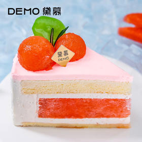 沁爽夏日·西瓜玫瑰奶油切件 | Water melon rose cream cake