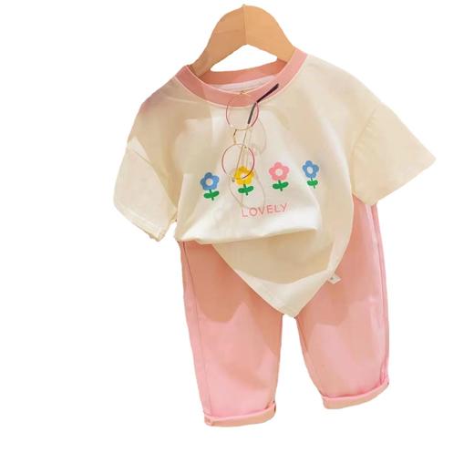 【捡漏价49.9元/2件】儿童夏2023新款纯棉薄短袖，网红卡通T恤，亲肤舒适，多色可选，中小童洋气半袖，宝宝韩上衣 商品图4