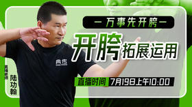 【7月19日】直播讲解开胯拓展运用【内部课】