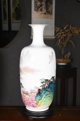 新彩桃花源赏瓶