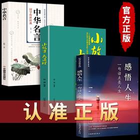 感悟人生一句话点亮人生小故事大道理中华名言全3册 正版为人处事的书籍成ren文学成功励志书籍畅销书排行榜人生没有什么不可以放下