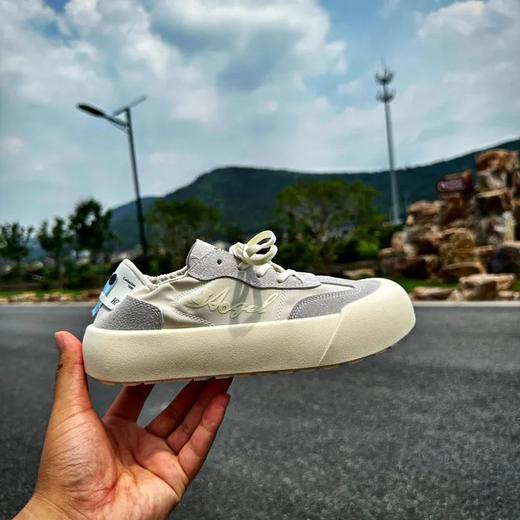 女士 厚底帆布松糕休闲板鞋 商品图3