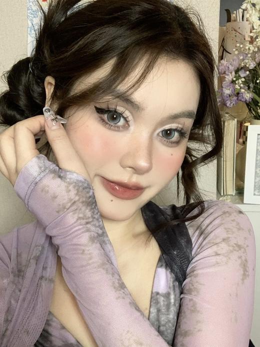 4youthcon 冰点海盐 蓝 14.5mm 年抛 敏感眼不可 商品图9