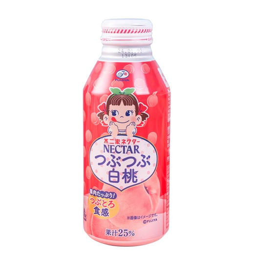 不二家白桃果汁碳酸饮料380ml 商品图1