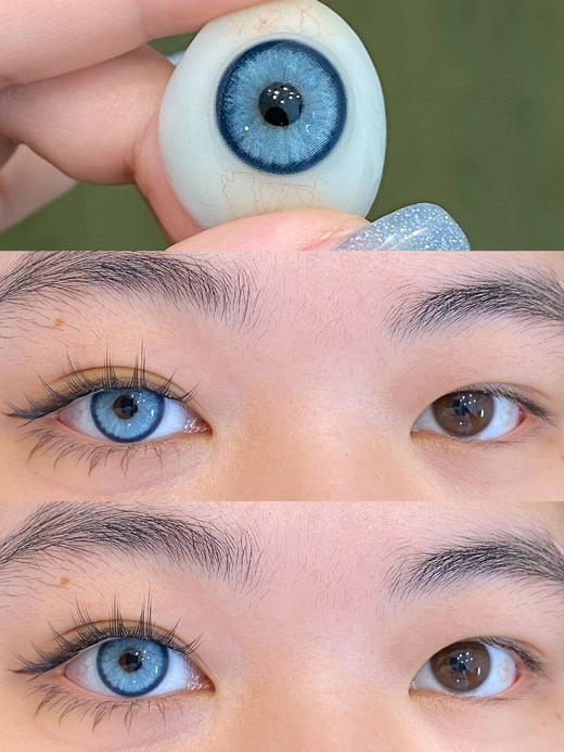 Huohuocon品牌日抛-Nagini Blue仙本那海域10/片一盒 商品图5