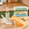 【日用百货】-夏天家用冰块塑料透明制冰盒28格 商品缩略图0