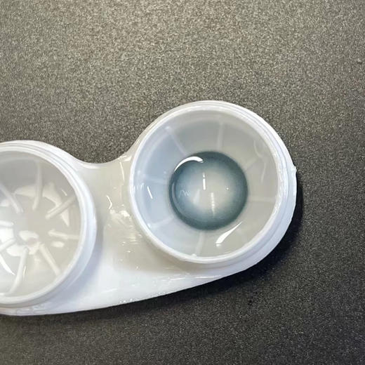 平价年抛 蓝冰泪pfgirl  / 中直径14.2 着色13.4  /  （同品牌多副更划算 选款完整色板在详情页) 蓝色美瞳 商品图8