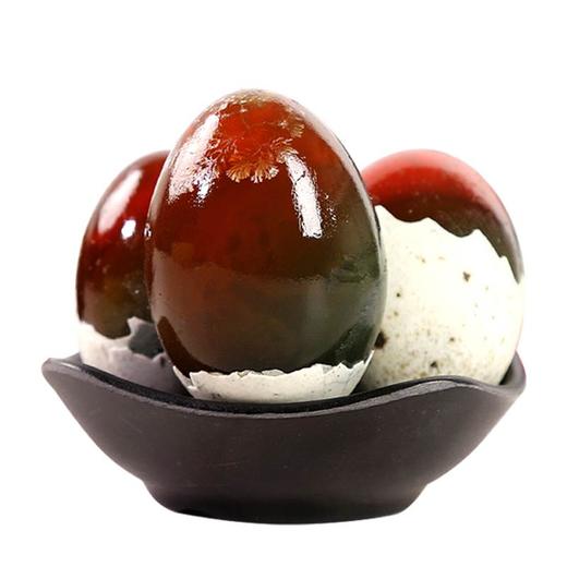 🥚出口日本30年，来自微山湖的“双眼皮大眼睛” 🈚️铅工艺溏心青岛松花皮蛋 商品图0