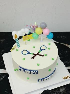 一名网球迷-气球款