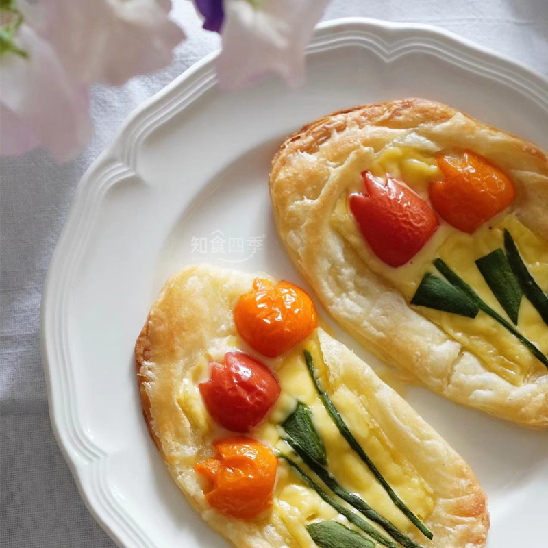 秋畋黄油手抓饼 金黄酥脆 面丝千连