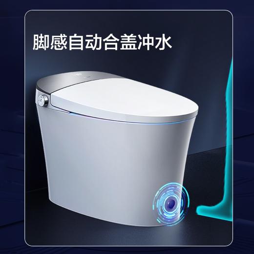 海尔智能马桶一体机 自动翻盖款 脚感冲刷抗菌除臭电动全功能卫浴马桶坐便器 HD-3028U1 305坑距 商品图5