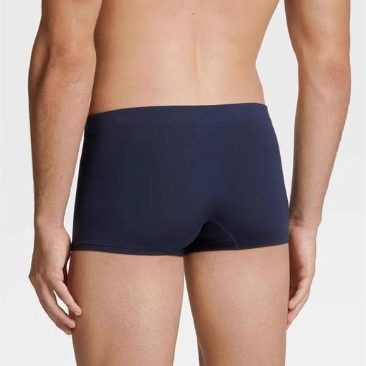 男士平角内裤精梳棉男平角裤四角裤头男随机纯色短裤棉裆底裤2条/盒锦上鸟8022 商品图3