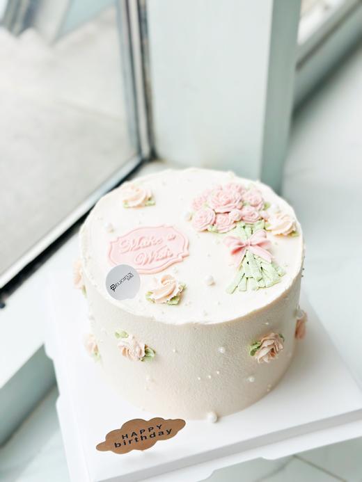 清新花束裱花蛋糕 商品图0