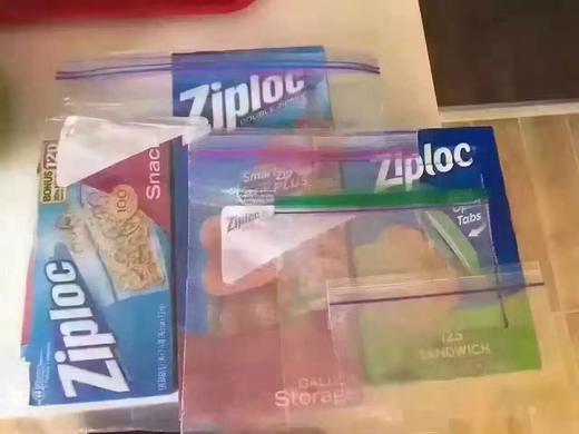 美国家家必备！Ziploc食品保鲜袋347个大包装 商品图1