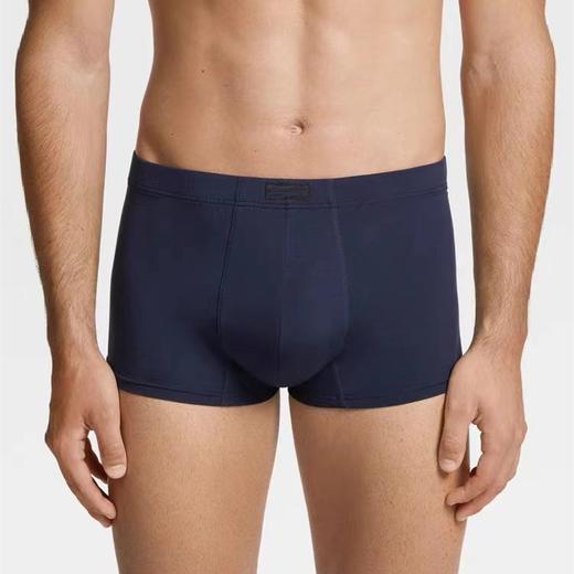 男士平角内裤精梳棉男平角裤四角裤头男随机纯色短裤棉裆底裤2条/盒锦上鸟8022 商品图2