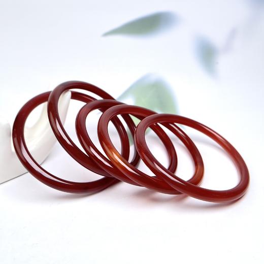 玛瑙手镯-红红火火美人细条 商品图0